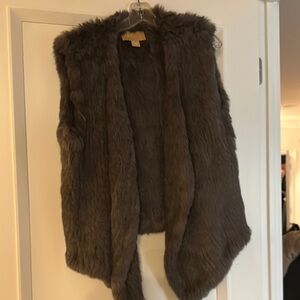 Fox Gray Fur Vest